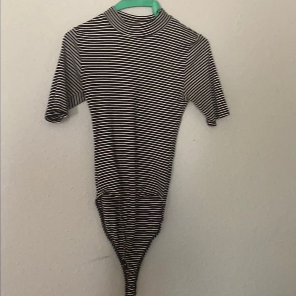 Body suit turtle neck